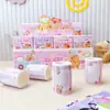 Notas Adhesivas Desplegables de Dibujos Animados Sanrio para Estudiantes con Preguntas Equivocadas, Tarjetas Marcadoras Totalmente Adhesivas, Notas Adhesivas de Manual Kapibara