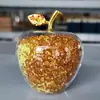 Nueva Manzana de Cristal de Gama Alta Regalos Creativos para Nochebuena para Niñas, Novios y Novias, Fruta de la Paz