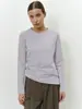 Camiseta de manga larga transfronteriza, estilo europeo y americano, primavera y otoño 2026, camiseta versátil de cuello redondo para el hogar y el trabajo, algodón orgánico, ropa casual transfronteriza