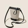 Bolso Cruzado de Moda para Mujer 2026 Nuevo Más Vendido Bolso para Mujer Bolso Tejido Simple Versátil con Correa de Hombro de Cuero