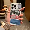 Etiqueta de Estilo Simple Europeo y Americano Adecuada para Funda de Teléfono Apple 15 Pro Max iPhone 16 Pro Comercio Exterior 14 Transfronterizo 17 Air