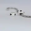 Acessórios europeus e americanos criativos simples em liga metálica em formato de coração, coração de pêssego, duas cores, com gota, furo grande, contas para pulseira DIY, contas soltas