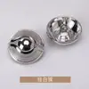 Casaco terno mushroom eye vestuário formal botão metálico costurado à mão topo vendas diretas da fábrica liga botão de perna alta botão em lote