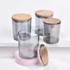 Nuevo frasco de vidrio para velas de 300 ml, galvanizado, chapado iónico, de colores, botella de vidrio spot, taza para velas de aromaterapia