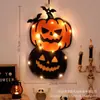 Decoración de Halloween Colgante de Puerta Ventana Colgante de Atmósfera Linterna de Calabaza Centro Comercial Bar Fiesta Escena Diseño Accesorios de Rodaje