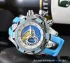 Invicta Symphony Clown Novo Ponto Venda Quente Brasileira Série Invicta Relógio Masculino Pulseira de Aço Quartzo