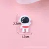 Accesorios de Resina Parche para Funda de Teléfono DIY Colgante de Fondo Plano Accesorios para el Cabello de Niños Pasador Cohete Nave Espacial Astronauta Tierra