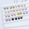 Taladro de uñas Dongzhou de 5 mm, pequeño taladro de mariposa con punta inferior, color súper brillante, taladro de joyería para uñas, nuevos accesorios de joyería al por mayor