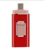 Adecuado para teléfonos Apple y Android, Unidad flash USB Push-Pull Cuatro en Uno, Unidad flash USB para teléfono móvil Tipo-C, Unidad flash USB de Comercio Exterior Transfronterizo de 1TB 2TB
