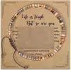Pulsera de Venta Directa de Fábrica de Amazon, Pulsera Tejida Popular Transfronteriza, Pulsera Ajustable Picasso con Tarjeta