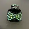 Mini Presilha de Franja Laço com Strass Coreano Fashionable Pequena Pinça Lateral para Cabelo Acessório de Cabelo de Alta Qualidade para Mulheres