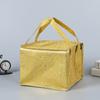 Bolsa Aislante para Pastel para Llevar, Mochila Engrosada Lonchera, Bolsa Aislante de Papel Aluminio Plegable de Gran Capacidad, Personalizada