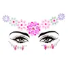 PARTYJOY artículo de venta caliente transfronterizo pegatinas de gemas para la cara pegatinas para cejas pegatinas faciales autoadhesivas de diamante pegatinas faciales para carnaval musical Halloween