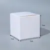 Caixa de Papelão Branca Spot Caixa Retangular Espessa Branca Caixa de Embalagem Caixa Colorida de Papel Branco Caixa de Embalagem para Presente Pode Ser Personalizada