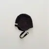 Gorro de Lana Tejido Nuevo Estilo Coreano para Bebés, Cálido y a Prueba de Viento, con Protección para las Orejas