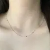Collar de Cuentas Arcoíris para Mujer con Diseño Único, Cadena de Clavícula en Capas Dulce Dopamina de Moda