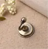 Accesorios para cortinas gancho pequeño de cabeza redonda gancho metálico para cortina gancho de pared de hierro para cortinas europeas