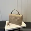 Nueva colección de otoño 2026: Bolso de mano pequeño cuadrado elegante, moderno, simple y casual estilo coreano para mujer, diseñado para llevar al hombro o cruzado