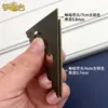 Protetores de Canto de Cobre Puro, Acabamento de Borda Antigo Estilo Chinês em Formato de Morcego, Acabamento de Borda Unilateral, Protetor de Canto Unilateral, Acessórios de Cobre para DIY