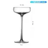 Copa de Cóctel Triangular Copa de Martini Termo Personalizado Traje Boda Bar Banquete Vino de Boda Vaso de Agua Decorativo