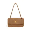 Nova Bolsa Tiracolo Estilo Outono e Inverno, Bolsa Feminina de Ombro e sob o Braço, Bolsa de Mão Tecida Texturizada, Bolsa Quadrada Pequena, Bolsa Envelope Transversal de Alta Qualidade