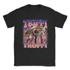 Camisetas de Algodón para Hombre Trippi Troppi Meme Cerebro Podrido Italiano