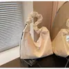 Bolsa de um ombro estilo preguiçoso feminina fashion versátil grande capacidade transversal para ir ao trabalho compras senso de design estilo coreano bolsa tote feminina