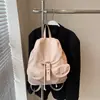 Mochila Coreana de Nicho Versátil Casual Personalizada Moda Femenina Casual Viaje Mochila Escolar Mochila con Cordón Bolsa Más Vendida