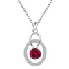 Collar Transfronterizo Europeo y Americano de Plata de Ley S925 con Doce Piedras de Nacimiento para Mujer, Cadena de Clavícula Versátil con Colgante de Diseño de Nicho para Amazon