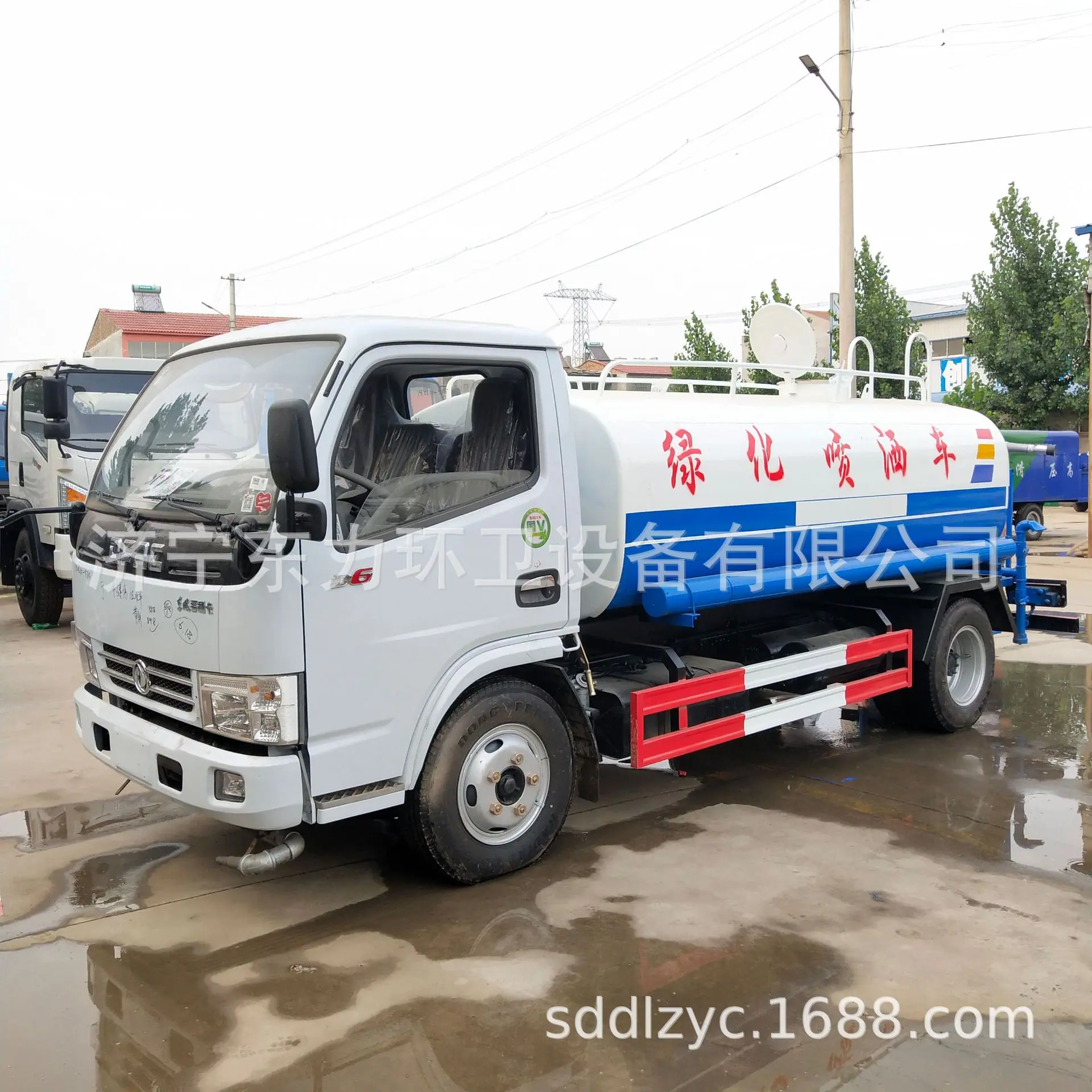 国六绿化洒水车 福田5立方洒水车 常年出售 可以提车