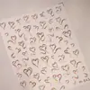 Pegatinas para Uñas Tensor Magic Girl Láser Corazón de Amor M1410 Serie Dulce Fresca Hermosa Chica Estrella Luna Corazón de Amor