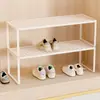 Panel divisor de zapatero expandible, herramienta mágica para guardar zapatos, divisor de zapatero, panel divisor de almacenamiento de armario, estante de soporte para zapatos