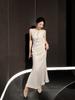 Vestido de noche para mujer, ligero, de lujo, de nicho, de alta gama, para banquetes, de alta gama, que se suele usar, elegante vestido de cumpleaños francés.