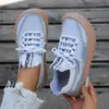 Zapatos de Verano para Mujer Más Vendidos Transfronterizos Tallas Grandes, Suela Suave, Cómodos, Zapatos Fly-Knit, Zapatos Deportivos Casuales, Zapatos para Correr