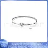 Pulsera Hueso de Serpiente Plateado Cobre Blanco S925 Pandora Colgante de Amor Serie Clásica Más Vendido Joyería DIY