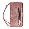 Adecuado para Huawei Mate30 Moda Brillo Cremallera Bolso Billetera Funda para Teléfono Móvil Mate20 Lite Funda Protectora