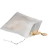 Chuangfan Sacos de Chá Descartáveis com Cordão, Sacos para Folhas, Sacos Separadores de Resíduos, Sacos para Marinada, Sacos para Chá de Ervas, Sacos de Malha com Cordão para Filtrar Iogurte