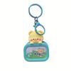 Luz Noturna Urso de Manteiga Fofo Chaveiro Luminoso Brinquedo Criativo para Descompressão Pequeno Presente Atacado Pingente de Casal Boneca