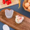 Molde de bolinho de arroz desenho animado infantil modelagem de arroz estilo japonês bento bebê comendo comida criativa molde de bolinho de arroz de grau alimentício