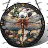 Adornos Colgantes Decorativos de Vidrio de Color Transfronterizos, Decoraciones para Paredes y Ventanas, Captadores de Luz, Regalos para el Día de la Madre, Regalos de Cumpleaños