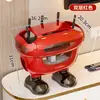 Caja de almacenamiento de router de astronauta de dibujos animados, caja decodificadora de TV WiFi, soporte para módem óptico inalámbrico, organizador de cables y enchufes