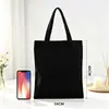 Bolsas de lona personalizadas con bloques de color para eventos corporativos, ferias comerciales, regalos promocionales, bolsas de compras y campañas de reclutamiento en campus.
