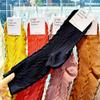 Calcetines para mujer, estilo coreano Dongdaemun, otoño e invierno, nuevos, ETNA, japoneses, vintage, con estampado de viento, color liso.