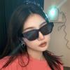 Gafas de Sol del Mismo Estilo de Celebridad de Internet Douyin Xiaohongshu Gafas de Sol Anti-UV para Mujer Gafas de Sol para Hombre Puestos Callejeros Envío Gratis