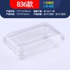 Caixa de Pastelaria Estilo Chinês Transparente Descartável Pastelaria Assada Tarte de Ovo Folhado Bolo da Esposa Fivela de Plástico Caixa de Embalagem para Alimentos