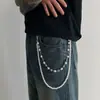 Cadena de Pantalón de Vid de Espina Versátil Transfronteriza, Accesorio Personalizado de Moda, Cadena Colgante Ajustable, Cinturón de Moda Callejera, Cadena para Cintura, Colgante para Bolso