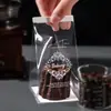 Saco de Embalagem de Aço Transparente Biscoito Bolo Sobremesa Cookie Madeleine Saco de Doce Saco com Fecho Zíper para Assar Atacado