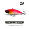 Señuelo Vibratorio Vib para Lucio y Black Bass de Agua Dulce, Señuelo Vib Transfronterizo