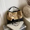 Bolso Cruzado, Bolso de Hombro, Bolso de Cadena, Nuevo Bolso de Mano de Moda Tendencia 2026 Elegante Simple Casual Japonés y Coreano para Mujer con un Toque de Elegancia