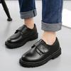 Zapatos para Niños, Zapatos de Cuero para Niños, Suela Blanda, para Niños Mayores, Primavera y Otoño 2026 Nuevos Zapatos de Estilo Coreano para Niños, Estilo Británico, Zapatos de Estudiante para Actuaciones